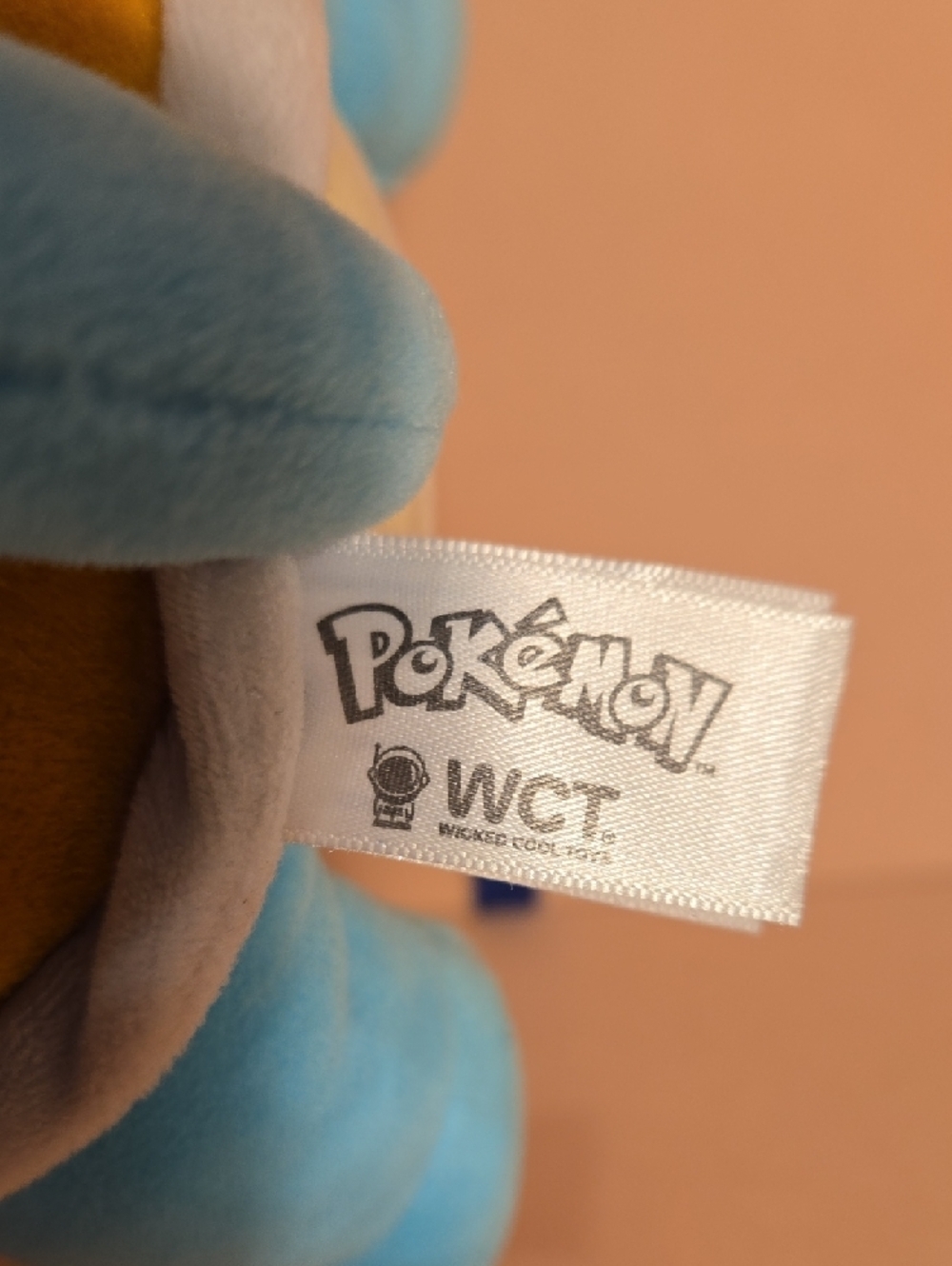 SQUIRTLE POKEMON 2020 Soft Plush Wicked Cool Toys 8" inch - Picture 2 of 5